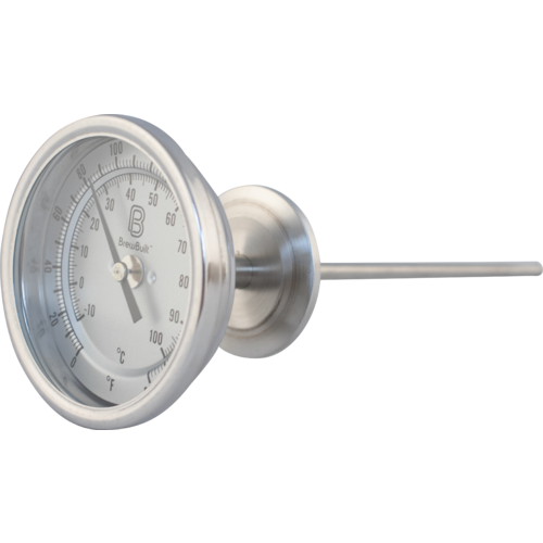 BrewBuilt 1.5 in. T.C. Thermometer - 6 in. length