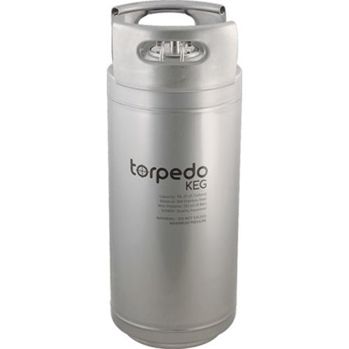 Torpedo Keg - 6 Gallon Ball Lock Stainless Steel Corny Keg