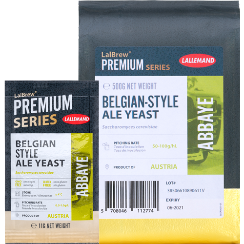 Lallemand LalBrew® Abbaye Belgian Yeast - 500g Bulk Brick