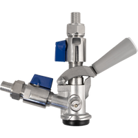 Sanke D-Style Keg Washing and Filling Coupler