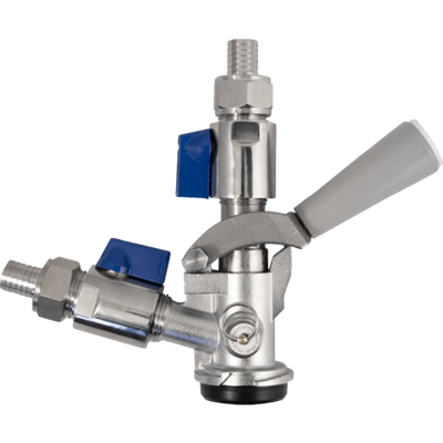 Sanke D-Style Keg Washing and Filling Coupler