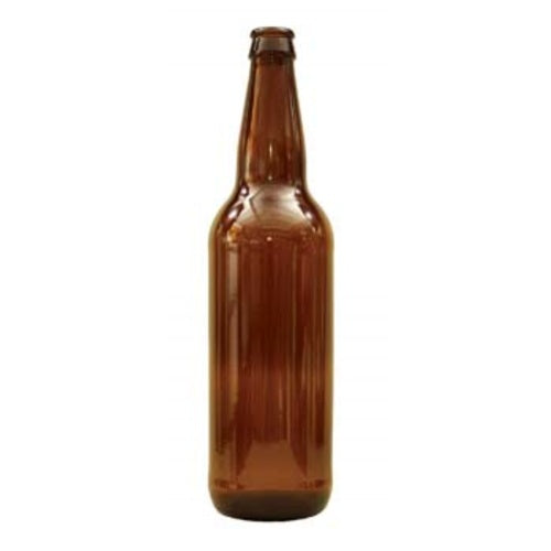12 PACK 22 oz Amber Longneck Bomber Empty Beer Bottles
