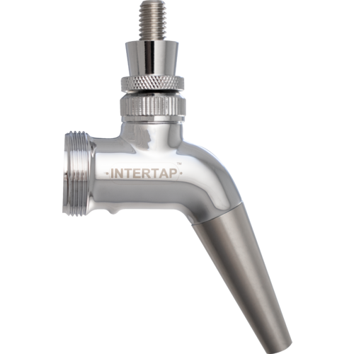 Intertap Stout Faucet Nitro Beer / Coffee 304 Food Grade Stainless Steel Homebrew Cold Brew Nitro for kegging