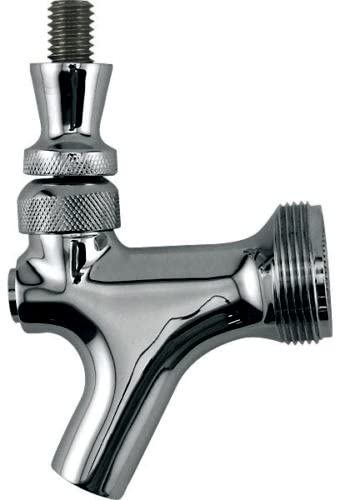 Stainless Steel Faucet All 304 Grade SS Contact Beer Tap, Standard American, Polished