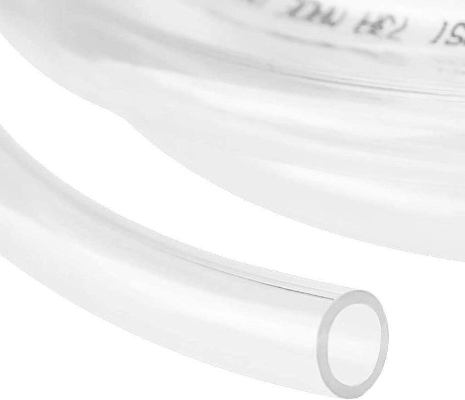1/2 inch Inside Diameter Clear Vinyl Beverage Tubing Flexible PVC Hose