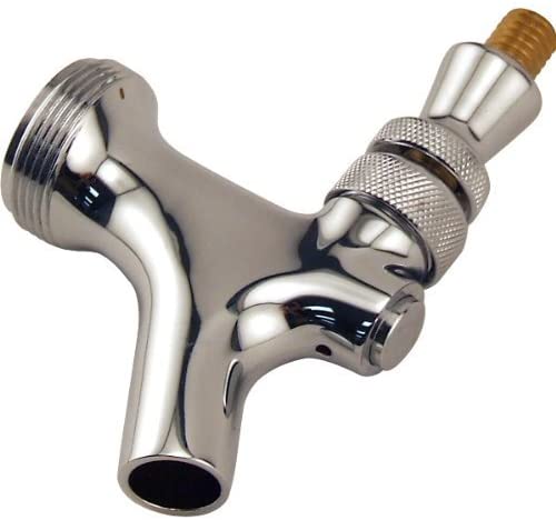 Draft Beer Faucet and Shank Kit with Shank, Faucet, Tap Handle and Nipple