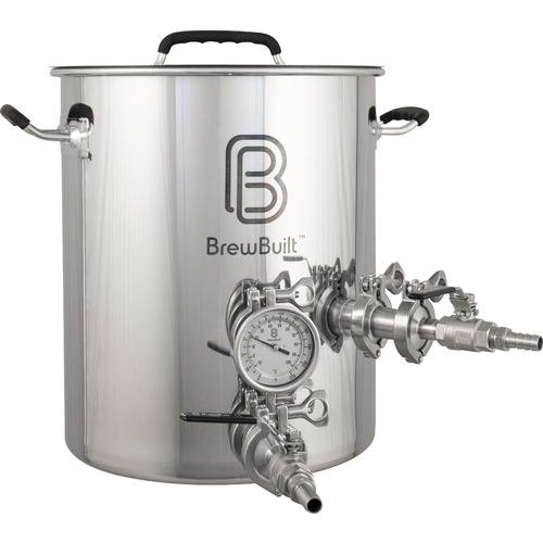 BrewBuilt 10 Gallon Whirlpool Kettle with Tri Clamp Fittings
