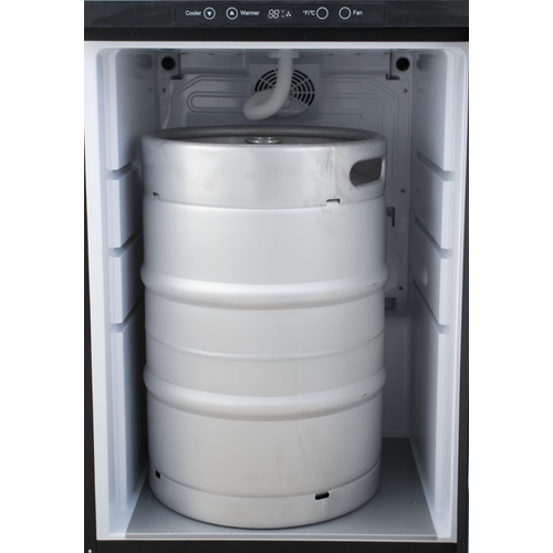 V2 Full Size Energy Efficient Kegerator with Stainless Steel NukaTap Faucets