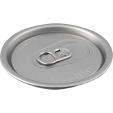 32 oz Silver Aluminum Crowler Cans and Lids - 149 Count Case