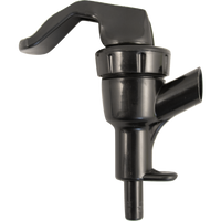 Duotight Compatible | Hand Held Beer Faucet | Cobra Tap | Picnic Tap | Black Plastic