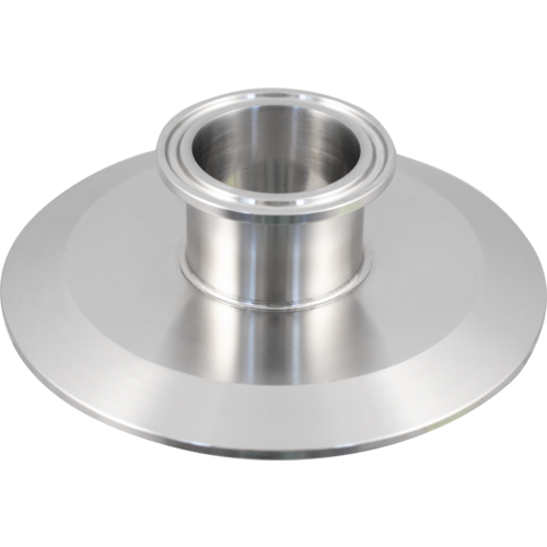 4 in x 1.5 in Stainless Tri Clamp End Cap Reducer