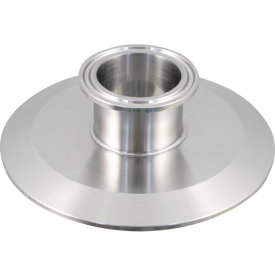 4 in x 1.5 in Stainless Tri Clamp End Cap Reducer