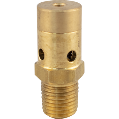 Gas Manifold Brass Pressure Relief Valve 1/4" Male Threading