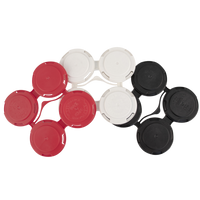 4 PACK Plastic Can Carrier Recycled HDPE