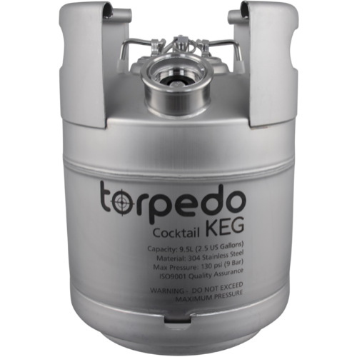Torpedo 2.5 Gallon Cocktail Keg