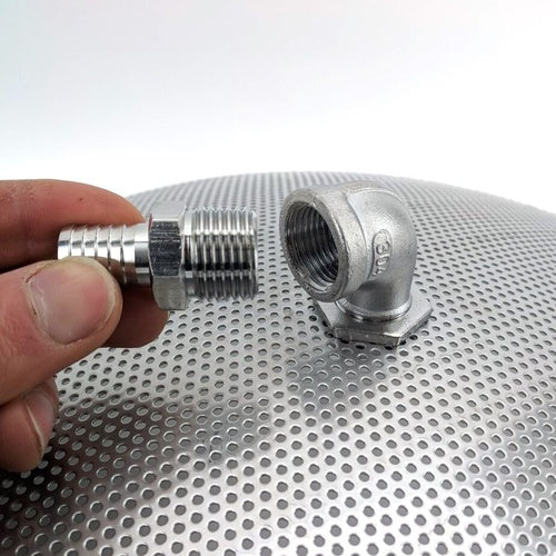 11.8 inch Stainless Steel Domed False Bottom Kit - KL01250