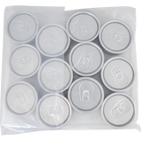 32 oz Silver Aluminum Crowler Cans and Lids - 149 Count Case