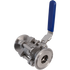 1.5 in. Tri-Clamp 3 Piece Stainless Steel Ball Valve