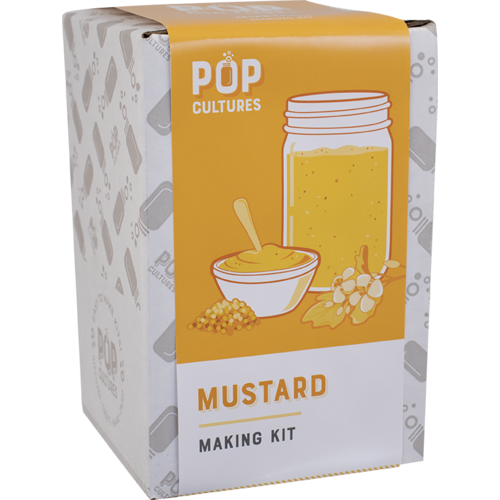 Pop Cultures Artisan Mustard Making Kit - DIY Fermentation Kit