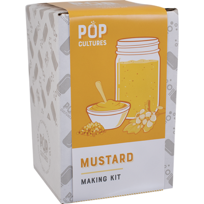 Pop Cultures Artisan Mustard Making Kit - DIY Fermentation Kit