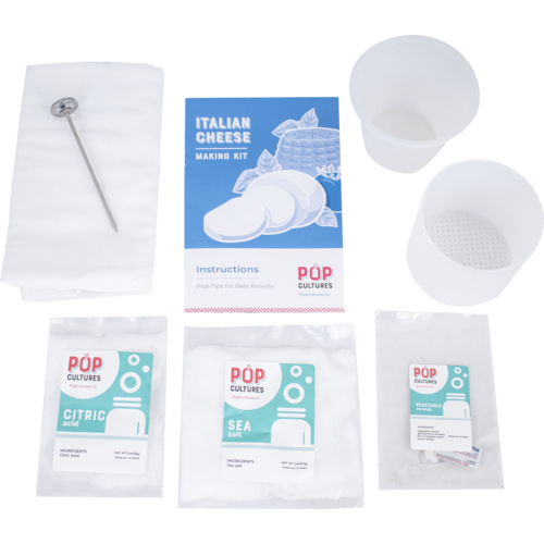 Italian Mozzarella & Ricotta Cheese Making Kit