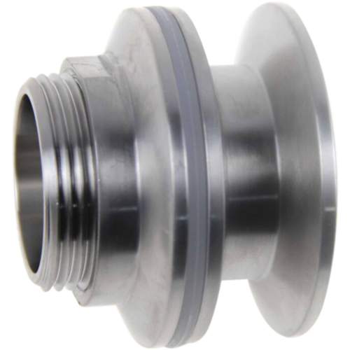 KegLand 2" Tri-Clamp Weldless Bulkhead - 304 Stainless Steel
