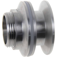 KegLand 2" Tri-Clamp Weldless Bulkhead - 304 Stainless Steel