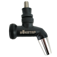 Nukatap Punisher Edition Stainless Steel Faucet (Matte Black / SS Spout) - KL26482