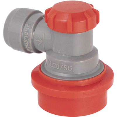 Duotight Push-in Fitting Ball Lock Quick Disconnect (QD) Gas In - 8 mm - KL20756 by KegLand