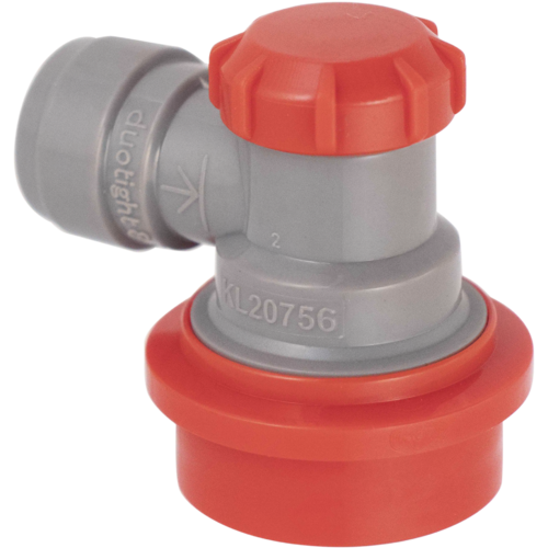 Duotight Push-in Fitting Ball Lock Quick Disconnect (QD) Gas In - 6.35 mm