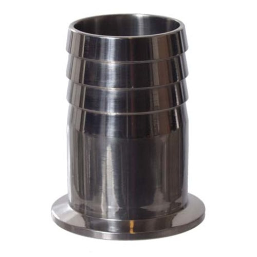 Stainless Tri-Clamp Barb - 2 in. x 2 in. T.C.