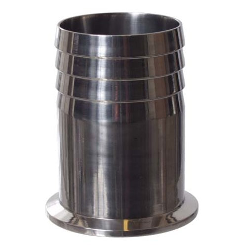Stainless Tri-Clamp Barb - 2.5 in. x 2.5 in. T.C.