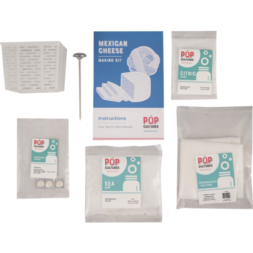 Queso Fresco & Queso Oaxaca Mexican Cheese Making Kit
