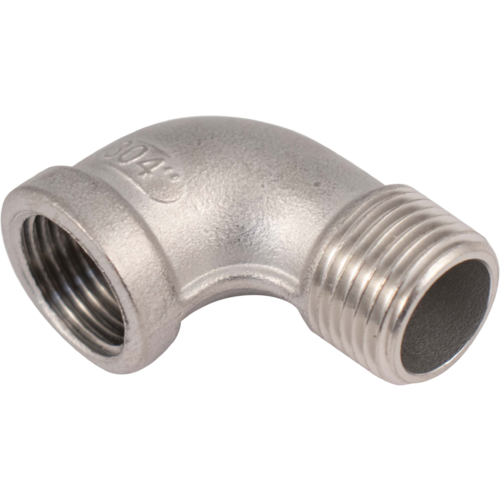 Stainless - 1/2 in. BSP Elbow - Male to Female - KL06620