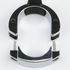 Chrome Plated Plastic Decal Holder - 73 mm