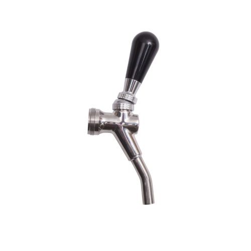 CM Becker Faucet | V3S Forward Seal | Creamer | 304 Stainless Steel | Bowed Nozzle