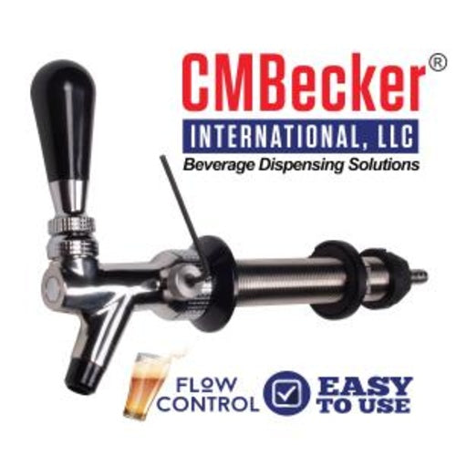 CM Becker Faucet | X1 Standard | Allen Key Security Adjustment | Creamer | Polished