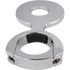 Chrome Plated Plastic Decal Holder - 73 mm