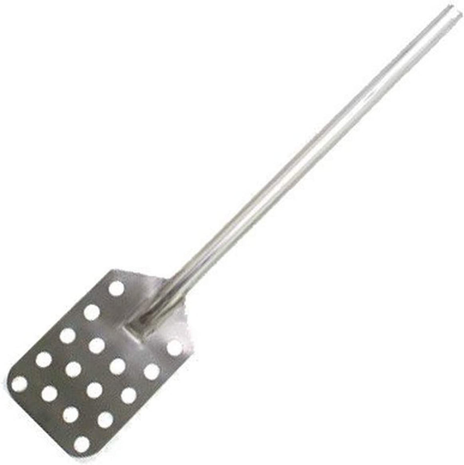 Stainless Steel 30" Homebrew Mash Paddle with Holes
