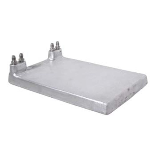 Jockey Box Cold Plate 8x12 in. - 2 Lines