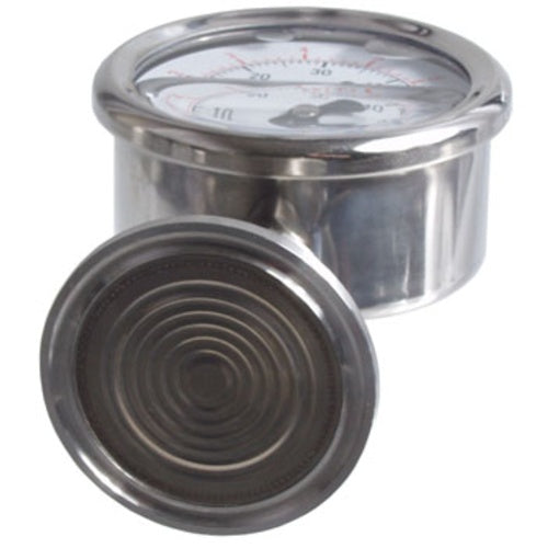 1.5 inch Tri-Clamp Stainless Steel Pressure Gauge (0-60 PSI)