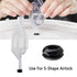 12 PACK Airlock Grommet, Fermenter Lid Grommet Fits Airlock - KL01625