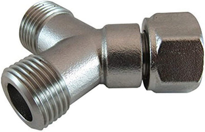 Stainless Steel Beer Y Fitting Splitter Distributor 3/8" I.D. Bore