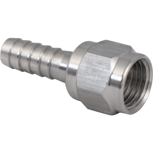 1/4 in. Swivel Nut & Barb Stainless Flare Fitting Set