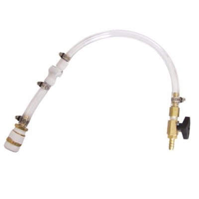 Gas Purging Adapter for Bottle Rinsing or Purging Base