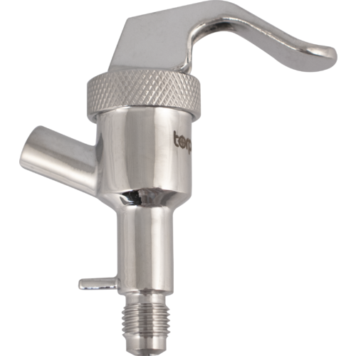 Torpedo Handheld Stainless Steel Beer Picnic Faucet - 1/4 in. Flare
