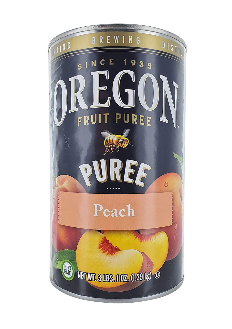 Peach Fruit Puree 49 oz Can