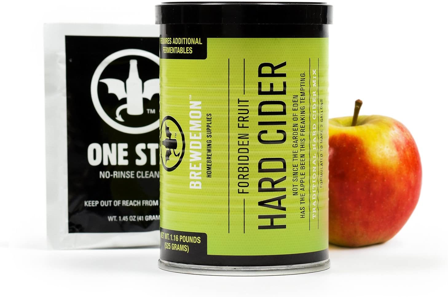 2 Gallon Forbidden Fruit Hard Cider Homebrew Recipe Kit - Gluten Free