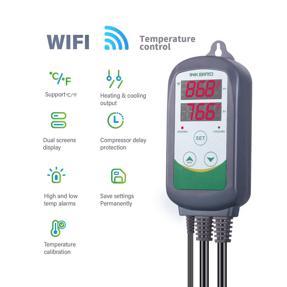 Inkbird ITC-308 Digital WiFi Temperature Controller