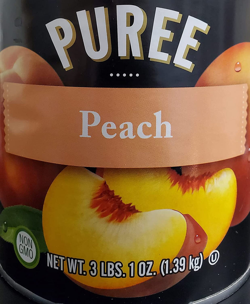 Peach Fruit Puree 49 oz Can